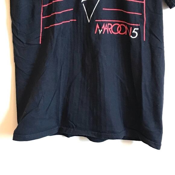 Gildan S SoftStyle cotton Maroon 5 short sleeve t-shirt black - Picture 3 of 7